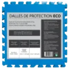 DALLES DE PROTECTION ECO BLEU 2,5m² 50 X 50 X 0,4 Cm (x10) -Magasin Piscine dalles de protection eco bleu 2 5m 50 x 50 x 0 4 cm x10
