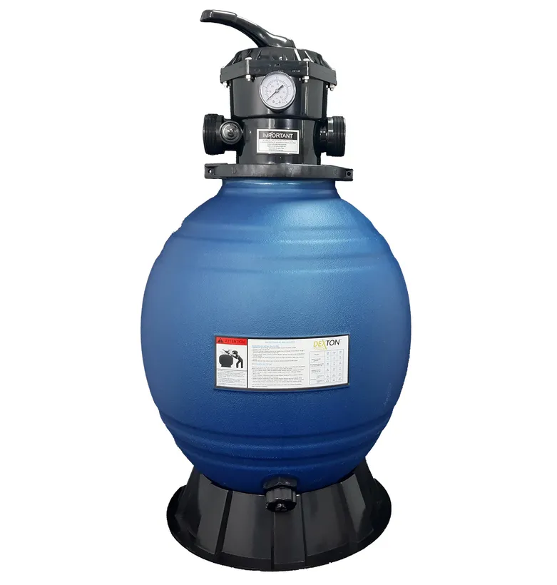 FILTRE A SABLE POLYETHYLENE DEXTON TOP 3 FILTRE A SABLE POLYETHYLENE DEXTON TOP