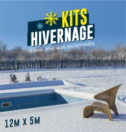 KIT HIVERNAGE PISCINE ENTERREE 12,00x5,00