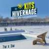 KIT HIVERNAGE PISCINE ENTERREE 7,00x3,00 -Magasin Piscine kit hivernage piscine enterree 7 00x3 00