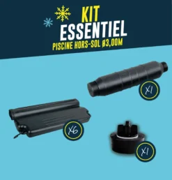 Magasin Piscine -Magasin Piscine kit hivernage piscine hors sol 3 00m 1