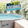 KIT HIVERNAGE PISCINE HORS SOL 5,00x3,00 -Magasin Piscine kit hivernage piscine hors sol 5 00x3 00