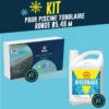 KIT HIVERNAGE PISCINE TUBULAIRE Ø 5.49M -Magasin Piscine kit hivernage piscine tubulaire 5 49m