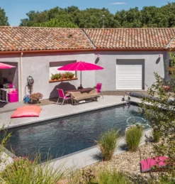 KIT PISCINE ENTERREE CASH BLOC FAMILY 10x5 M + ESCALIER -Magasin Piscine kit piscine enterree cash bloc family 10x5 m escalier 3