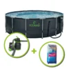 KIT PISCINE TUBULAIRE YZAKI 4.57x1.22m -Magasin Piscine kit piscine tubulaire yzaki 4 57x1 22m