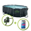 KIT PISCINE TUBULAIRE YZAKI 4,88x3,05x1,22m -Magasin Piscine kit piscine tubulaire yzaki 4 88x3 05x1 22m