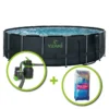 KIT PISCINE TUBULAIRE YZAKI 5,49x1,32m -Magasin Piscine kit piscine tubulaire yzaki 5 49x1 32m