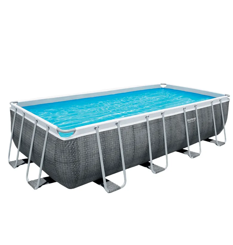 PISCINE BESTWAY POWER STEEL RECTANGULAIRE 4,88x2,44x1,22 M 3 PISCINE BESTWAY POWER STEEL RECTANGULAIRE 4,88x2,44x1,22 M