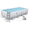 PISCINE BESTWAY POWER STEEL RECTANGULAIRE 5.49 X 2.74 H 1.22 -Magasin Piscine piscine bestway power steel rectangulaire 5 49 x 2 74 h 1 22