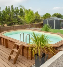 PISCINE BOIS MICHIGAN SPR 4.98x2.98 H 1.17 LUXE -Magasin Piscine piscine bois michigan spr 4 98x2 98 h 1 17 luxe 6