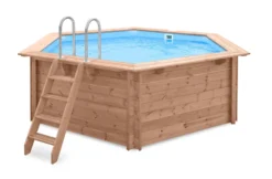 PISCINE BOIS NEVADA 4.34 H 1.16 LUXE