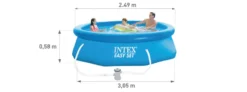 PISCINE INTEX EASY SET 3,05x0,76 -Magasin Piscine piscine intex easy set 3 05x0 76 3