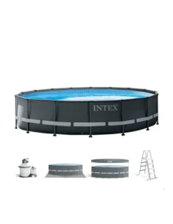 PISCINE INTEX ULTRA XTR RONDE 4,88x1,22 + FILTRE A SABLE 4 M3/H -Magasin Piscine piscine intex ultra xtr ronde 4 88x1 22 filtre a sable 4 m3 h 2