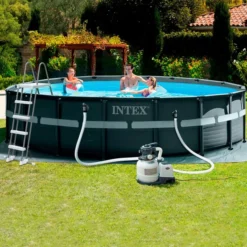PISCINE INTEX ULTRA XTR RONDE 5,49x1,32 + FILTRE A SABLE 6M3/H -Magasin Piscine piscine intex ultra xtr ronde 5 49x1 32 filtre a sable 6m3 h 3