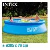 Intex PISCINETTE EASY SET 3M05 X 76CM -Magasin Piscine piscinette easy set 3m05 x 76cm