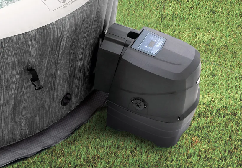 SPA GONFLABLE INTEX PURESPA BALTIK 4pl. GRIS 5 SPA GONFLABLE INTEX PURESPA BALTIK 4pl. GRIS – Image 3