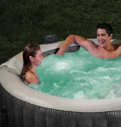 SPA GONFLABLE INTEX PURESPA BALTIK 4pl. GRIS 13 SPA GONFLABLE INTEX PURESPA BALTIK 4pl. GRIS -Magasin Piscine spa gonflable intex purespa baltik 4pl gris 5