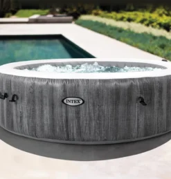 SPA GONFLABLE INTEX PURESPA BALTIK 6pl. GRIS -Magasin Piscine spa gonflable intex purespa baltik 6pl gris 4